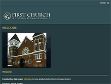 Tablet Screenshot of firstcrc.org